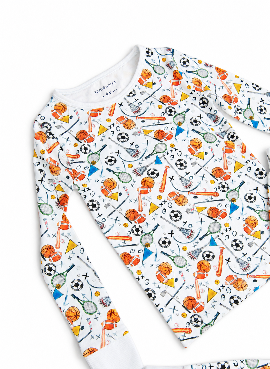 Children's Two Piece Pajamas - Good Sport