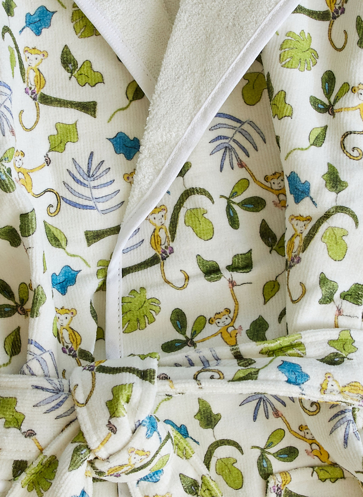 Children's organic cotton bathrobe by Timo & Violet