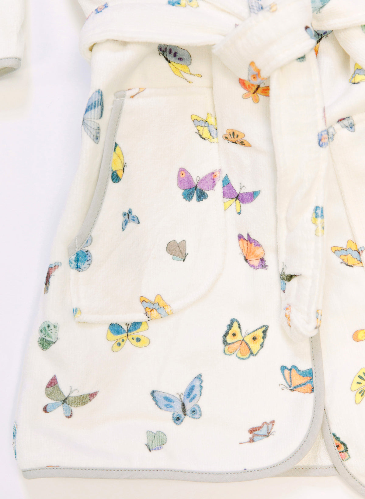 Children's organic cotton bathrobe by Timo & Violet