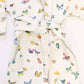 Children's organic cotton bathrobe by Timo & Violet