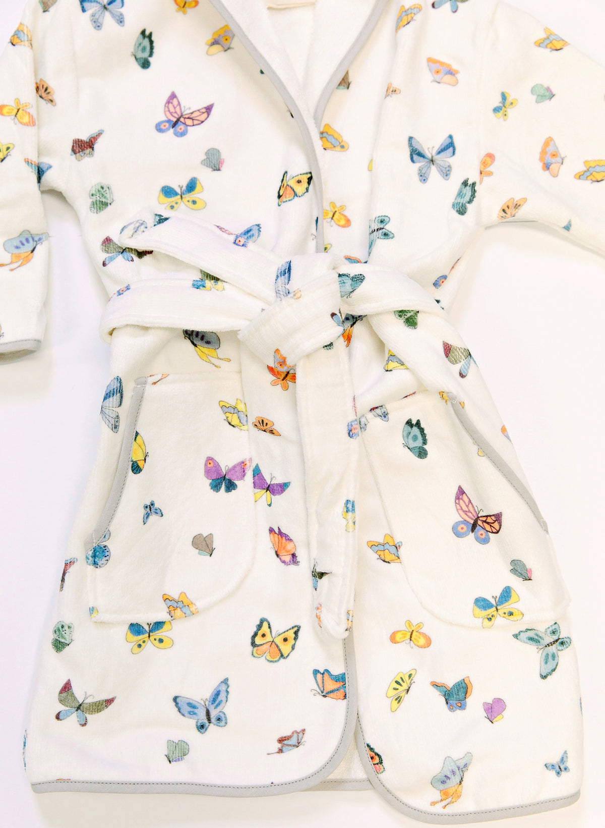 Children's organic cotton bathrobe by Timo & Violet