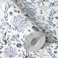 Coral Reef Wallpaper in White