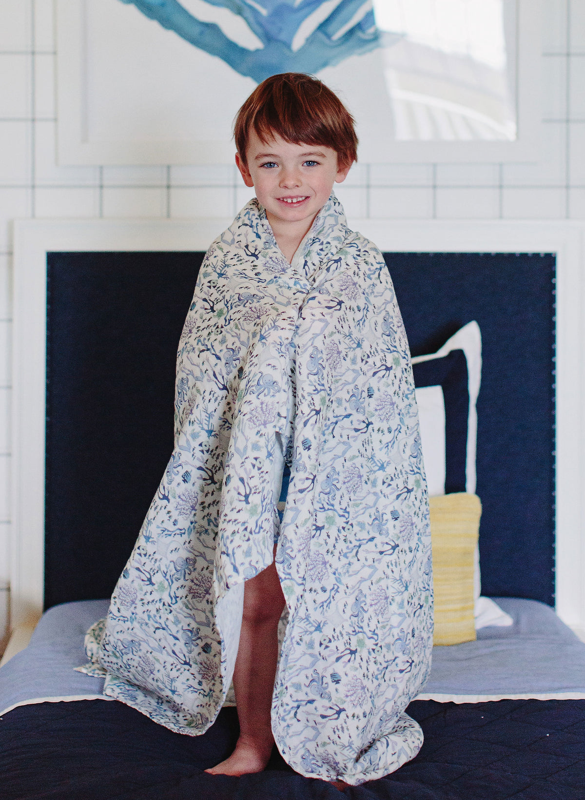 Organic Cotton Baby Shawl Blanket — Double Layer Muslin
