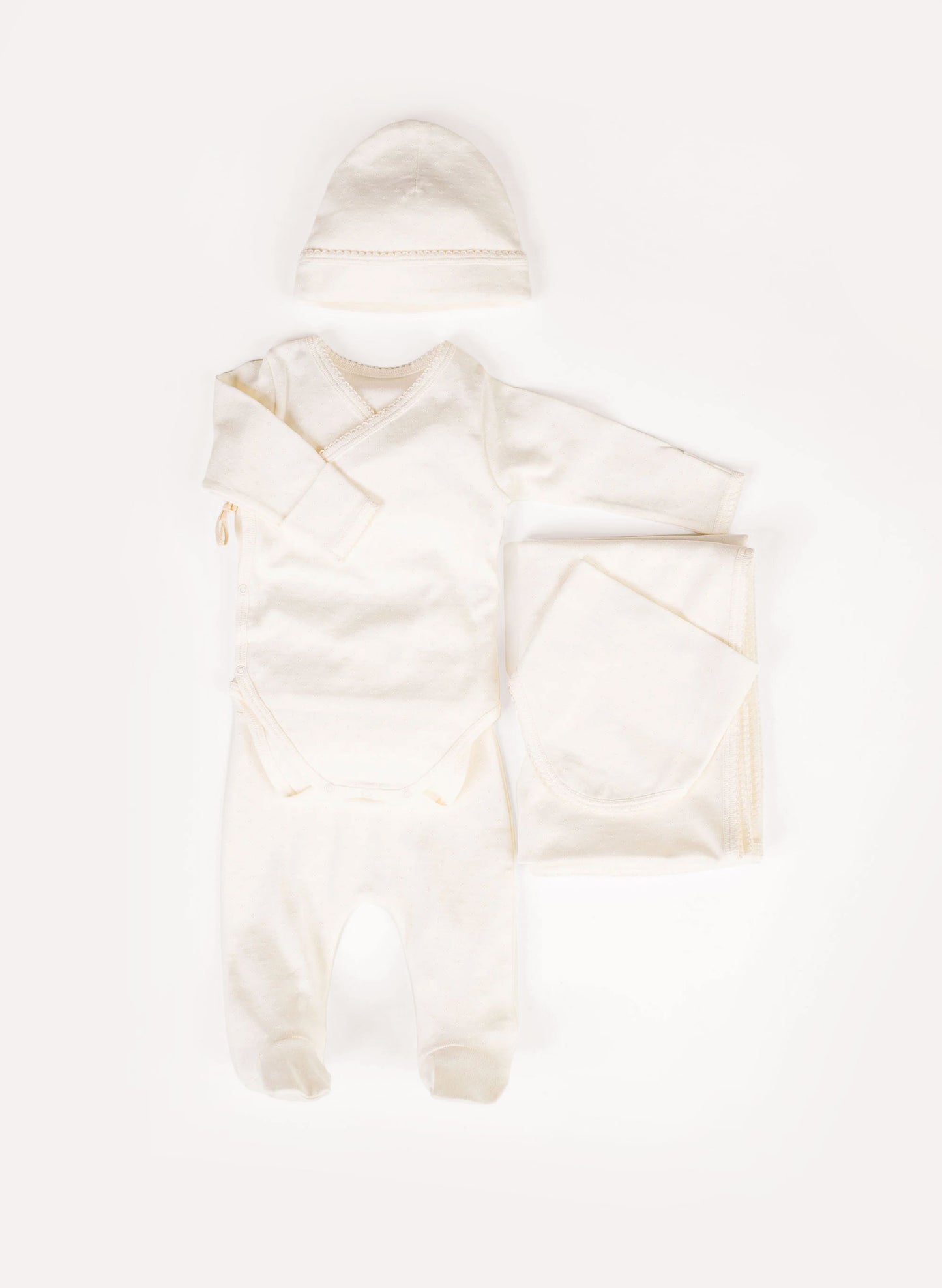 Welcome Baby Pointelle 5 Piece Set