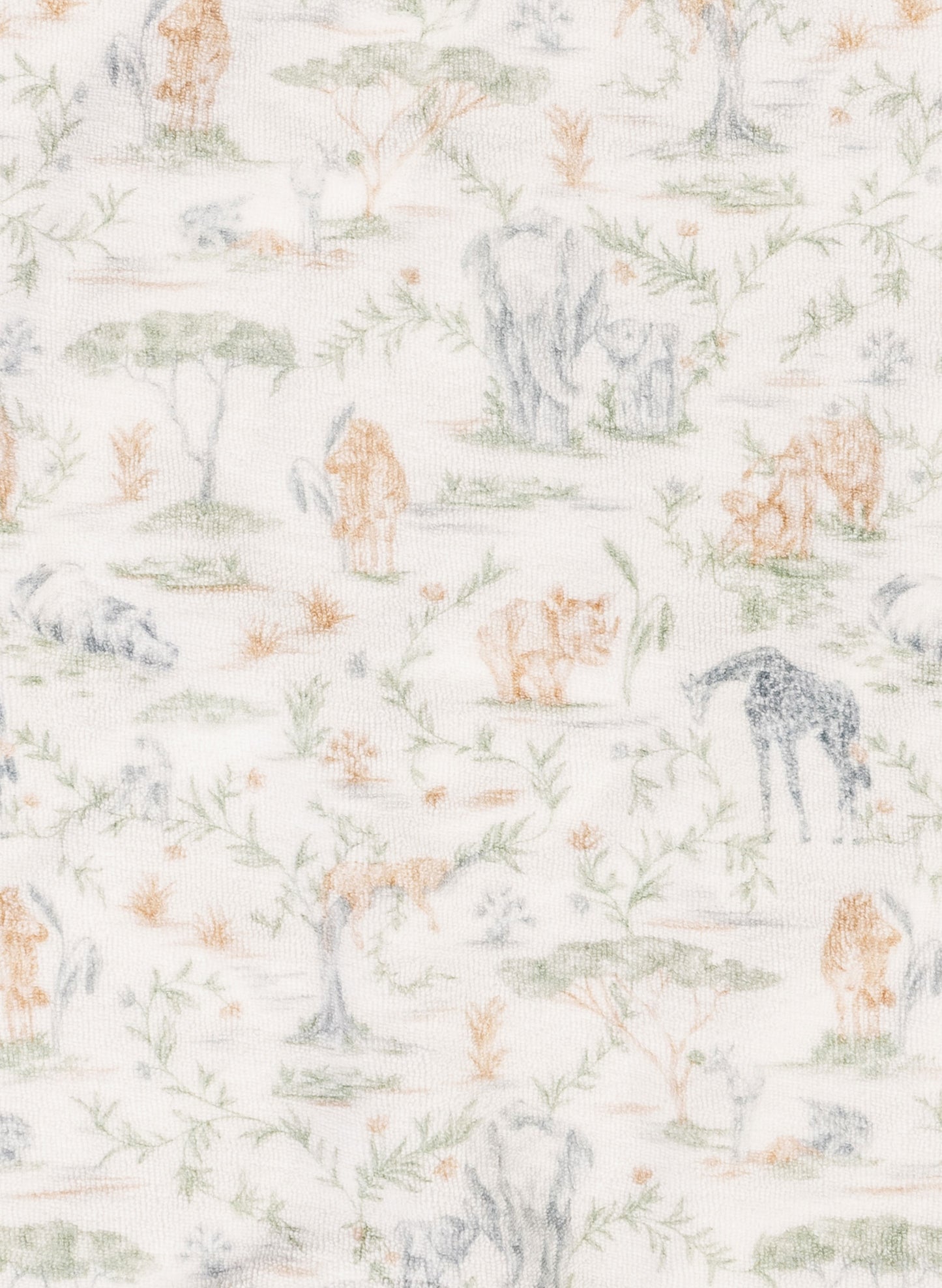 Sweet Savanna Bib and Burp Set and Blue Wonder Blanket