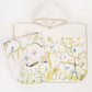 Tropical Chinoiserie Bundle - Shawl Blanket, Poncho, and Bib