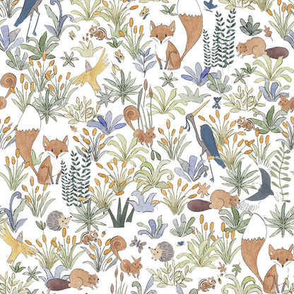 Foxy Forest Wallpaper
