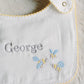 Embroidered Bumblebee Bib