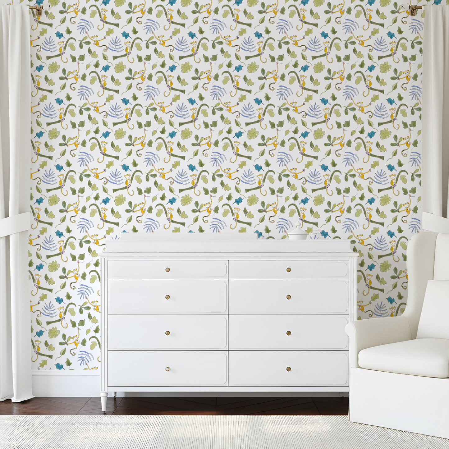 Happy Monkey Wallpaper