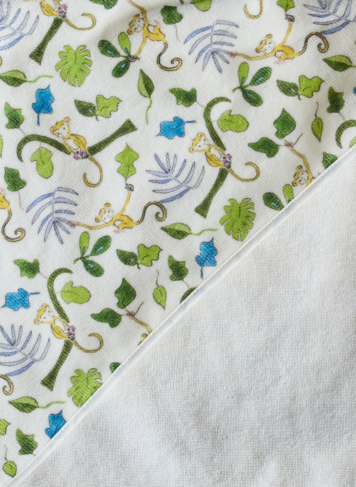 Children's organic cotton hooded bath towel by Timo & Violet