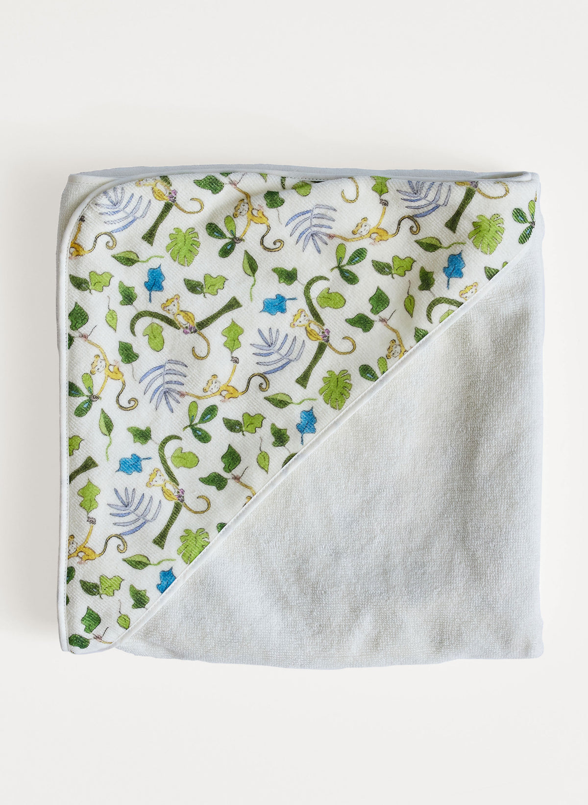 Children's organic cotton hooded bath towel by Timo & Violet