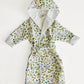 Children's Organic Cotton Printed Bathrobe