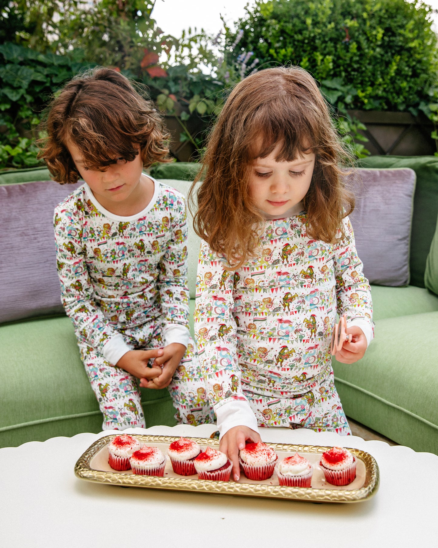 The Two Piece Pajama Set - Holiday Jubilee