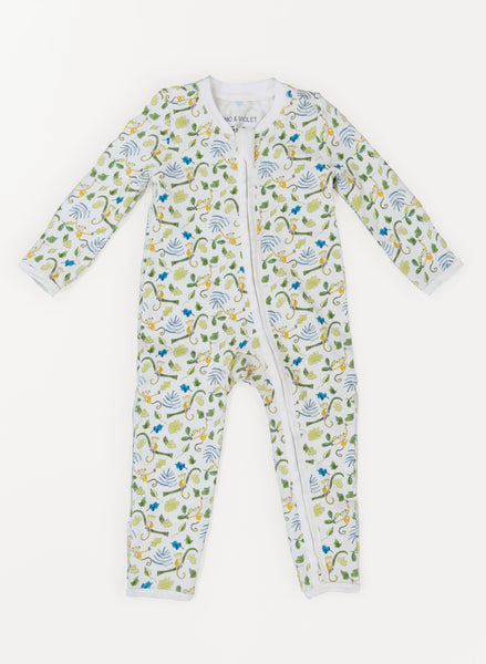 ワンピース soorploom tippi 8y 128cm Organic Cotton Baby One-Piece - Happy Monkey | Timo & Violet