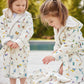 Children's organic cotton bathrobe by Timo & Violet
