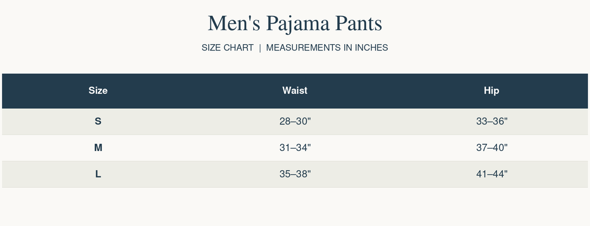 Size Guide