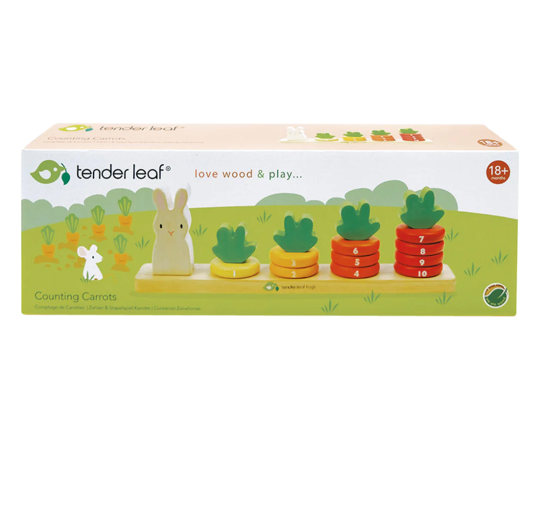 Tender Leaf Counting Carrots