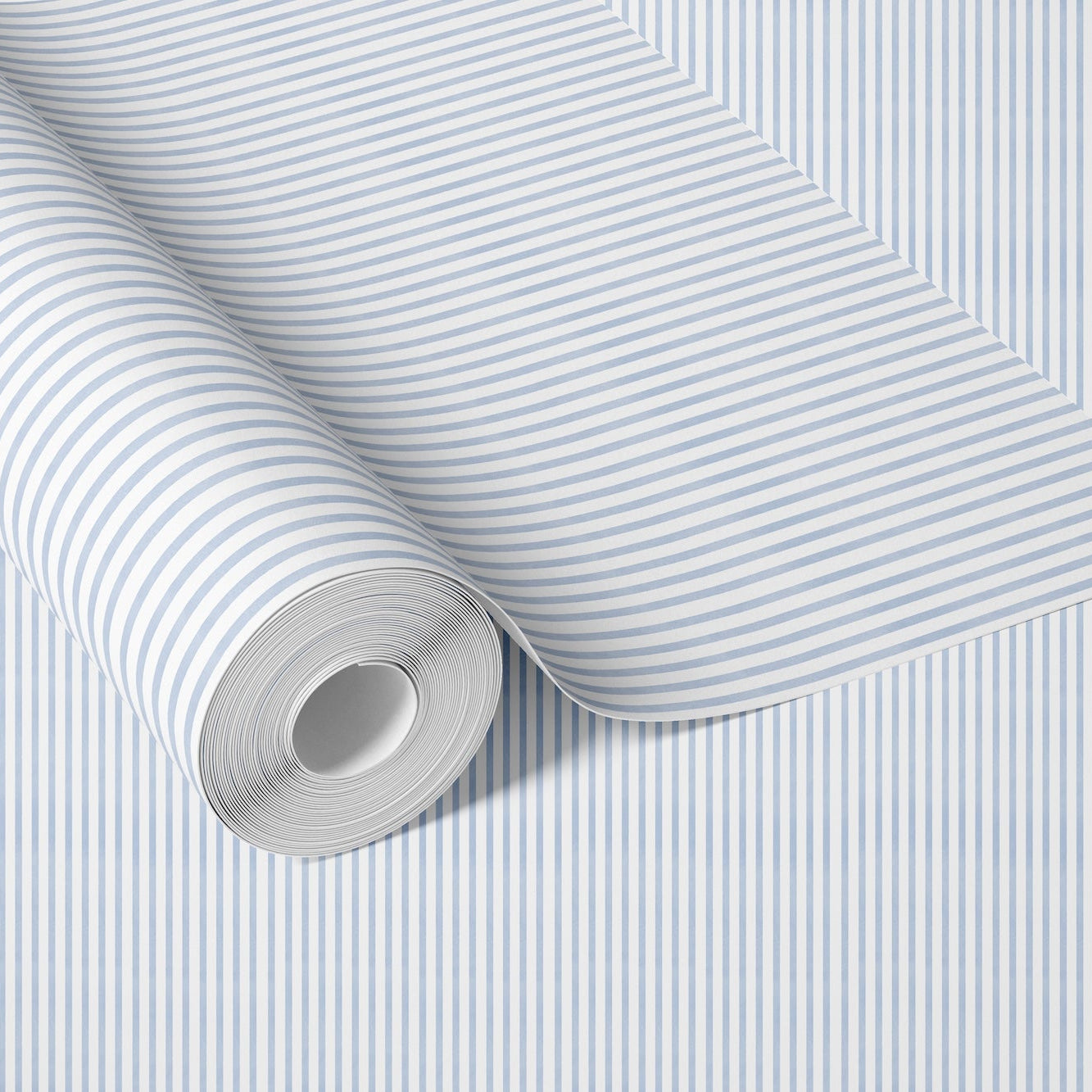 Stripes in Blue + White