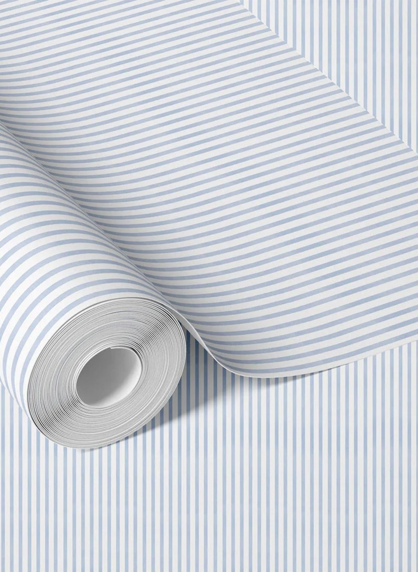 Stripes in Blue + White