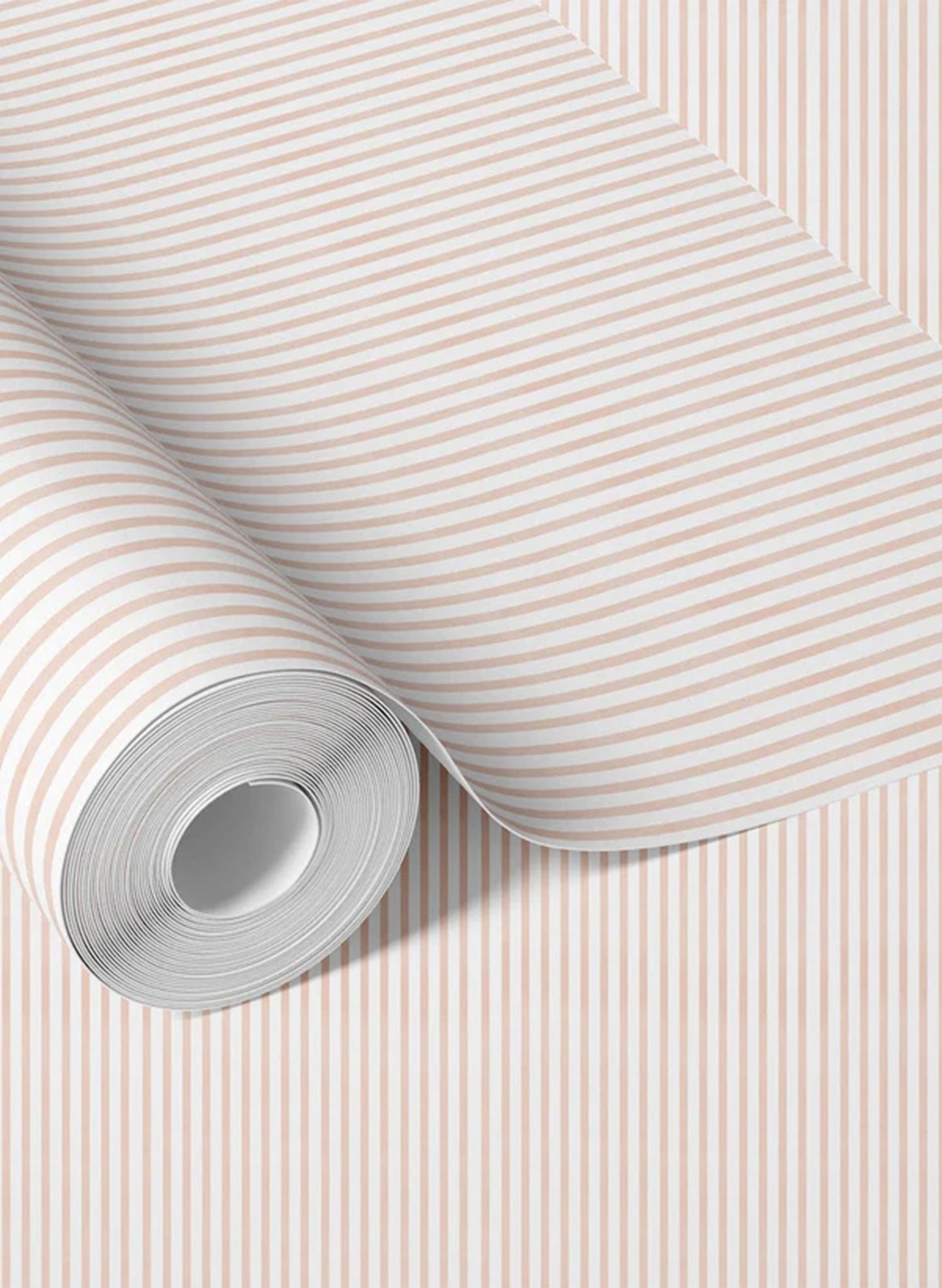 Stripes in Pink + White