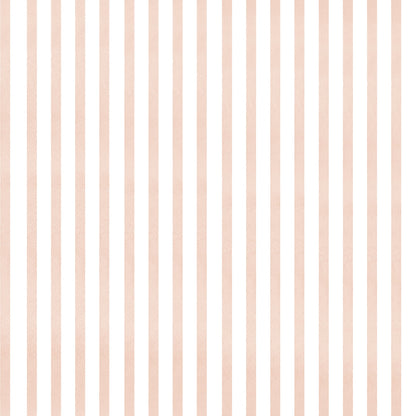 Stripes in Pink + White