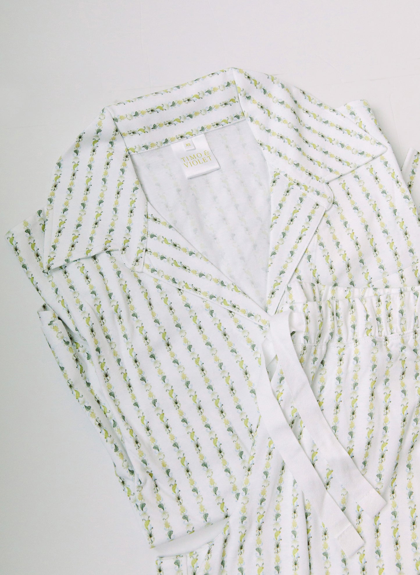 Women's Parker Pajama Set - Fern Stripe