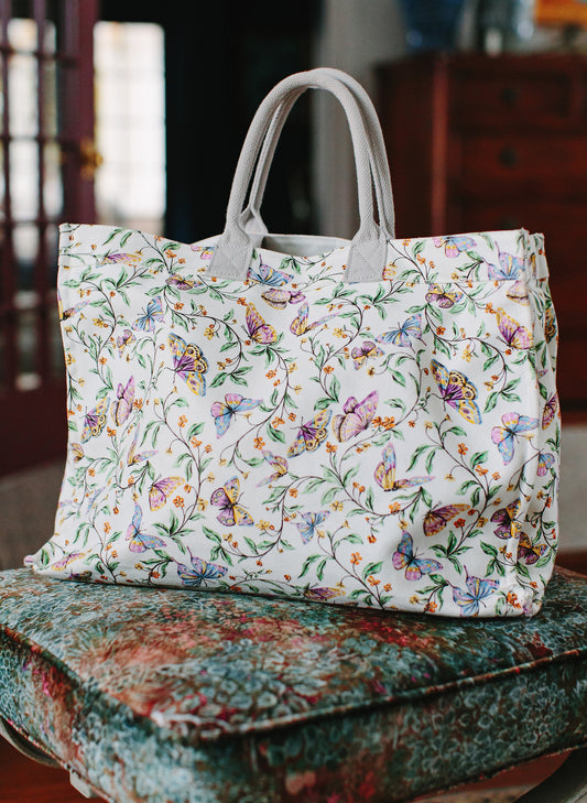 Everywhere Tote Bag - Botanical Whisper