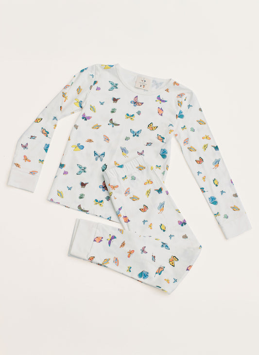 The Two Piece Pajamas - Madame Butterfly