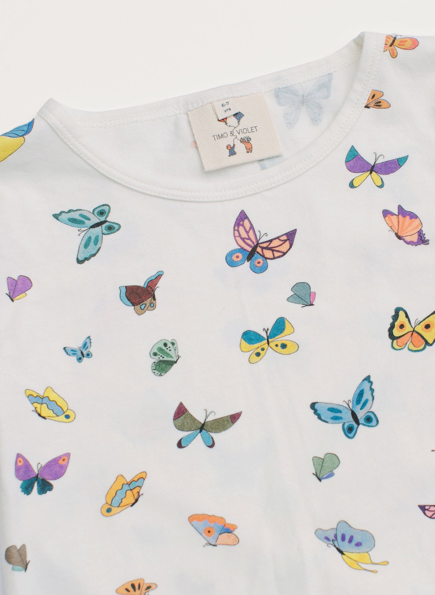 The Two Piece Pajamas - Madame Butterfly