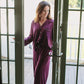 Women's Parker Pajama Set - Aubergine / Olive