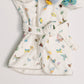 Organic Children’s Bathrobe – Madame Butterfly and Violet the Peacock - Knit Doll