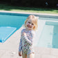Girls Rashguard Swimsuit- Voyager's Lens