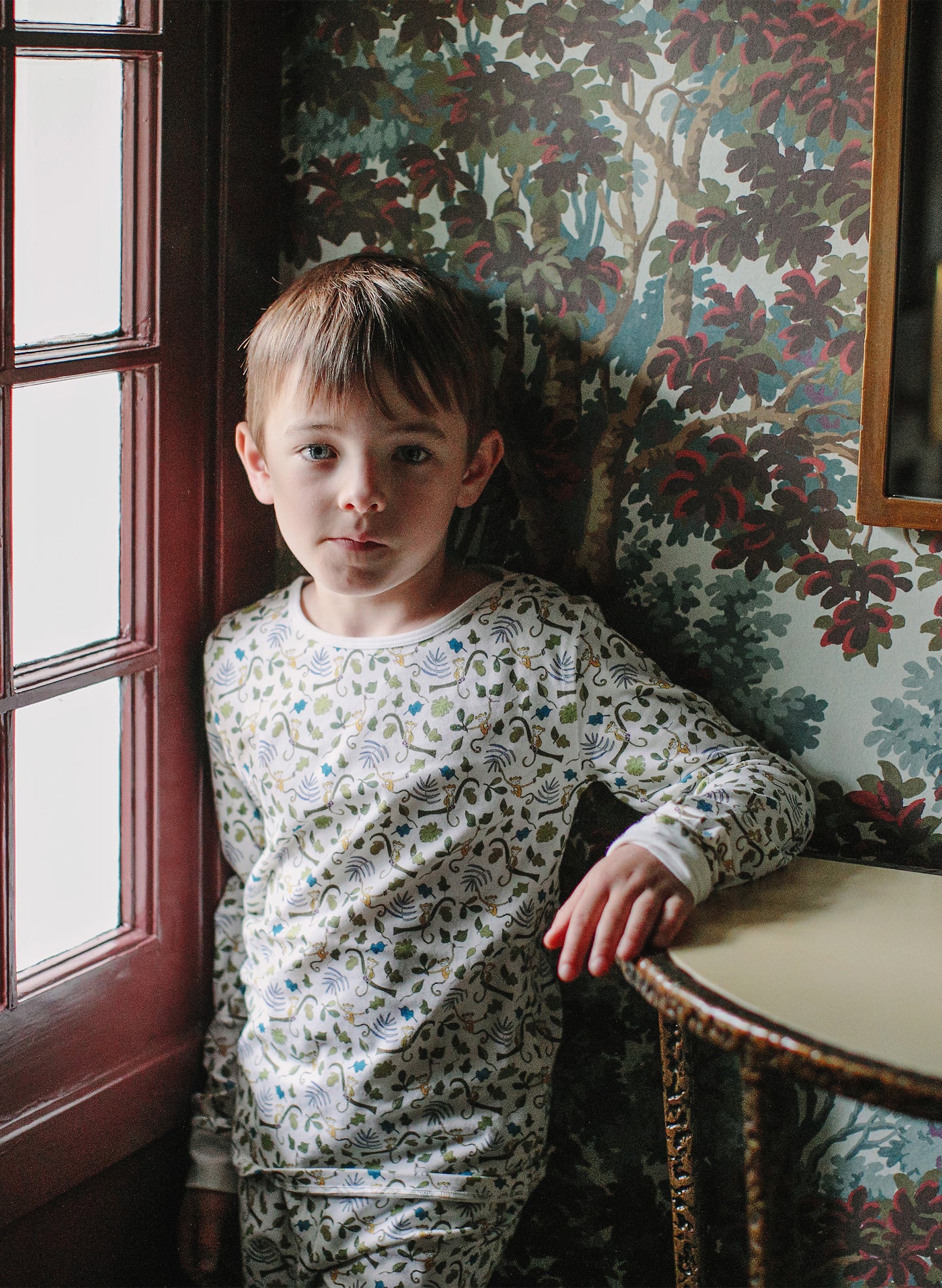 The Two Piece Pajamas-Happy Monkey