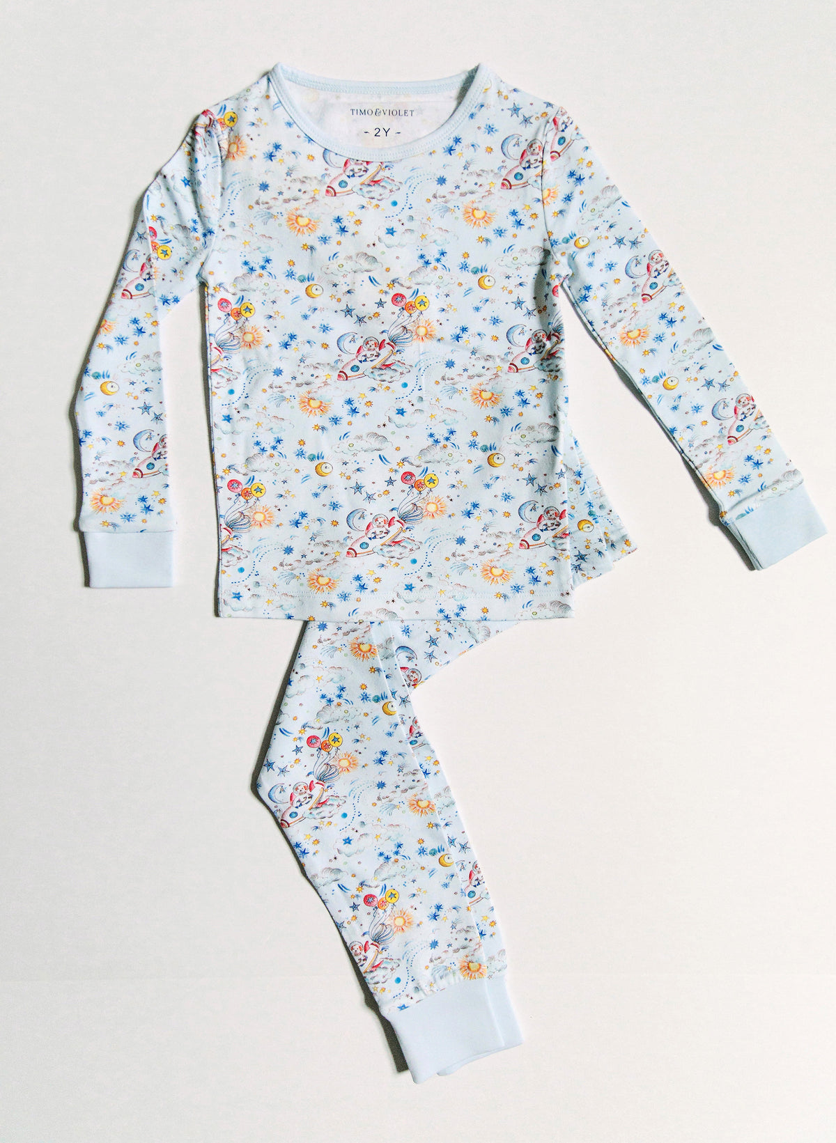 Children's Organic Cotton Two Piece Pajamas