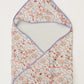 Rosy Coral Reef Hooded Bath Towel