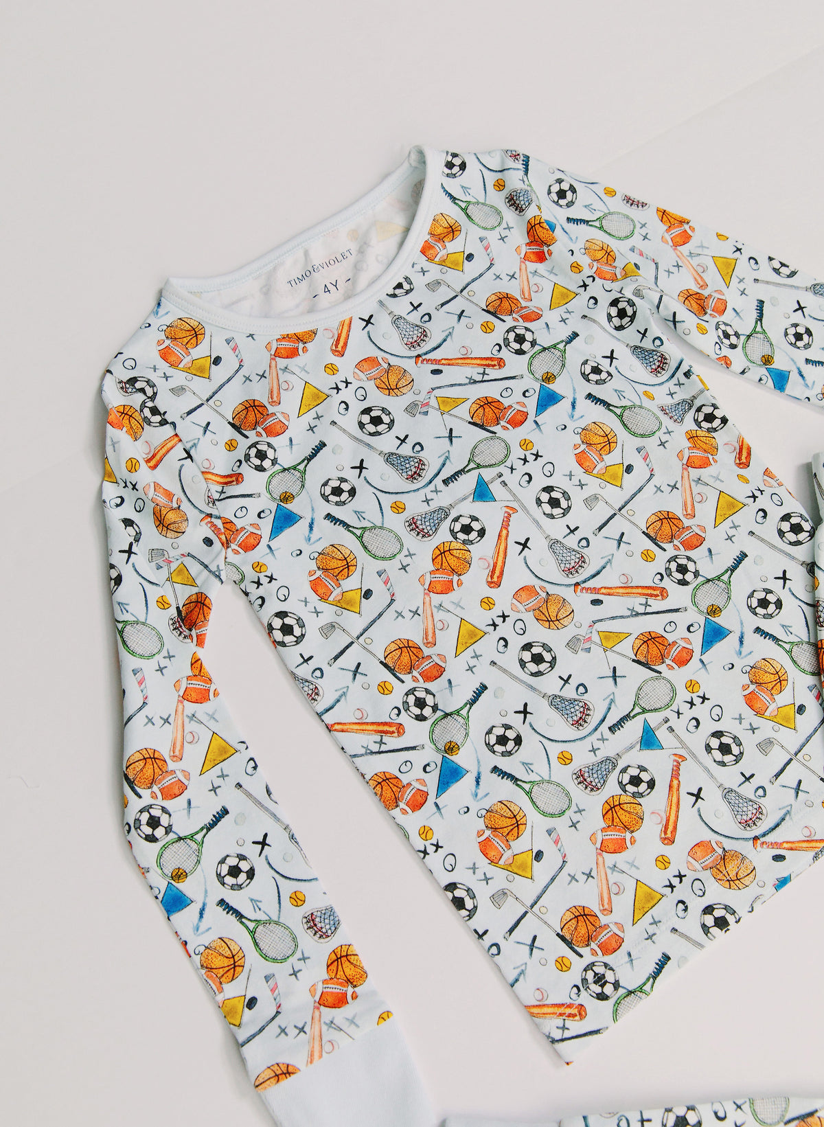 Children's Two Piece Pajamas - Good Sport