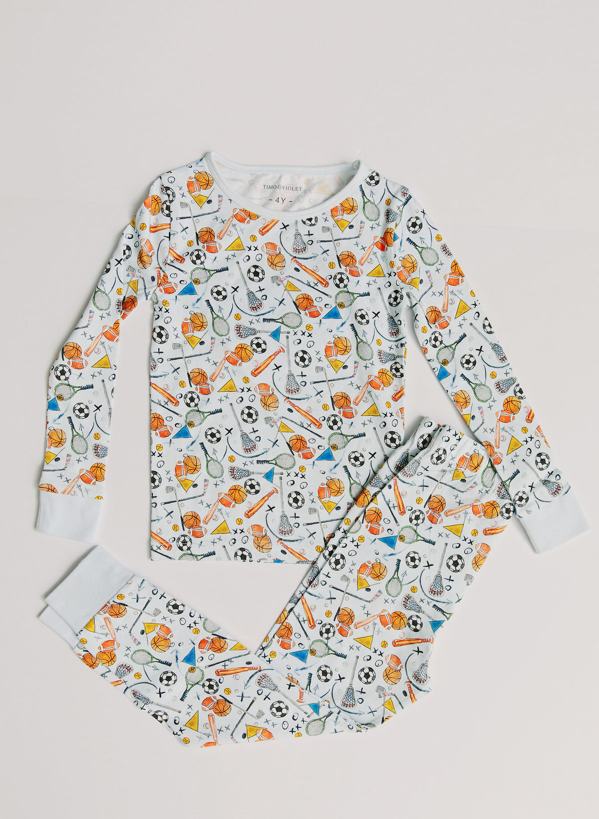 Children's Two Piece Pajamas - Good Sport