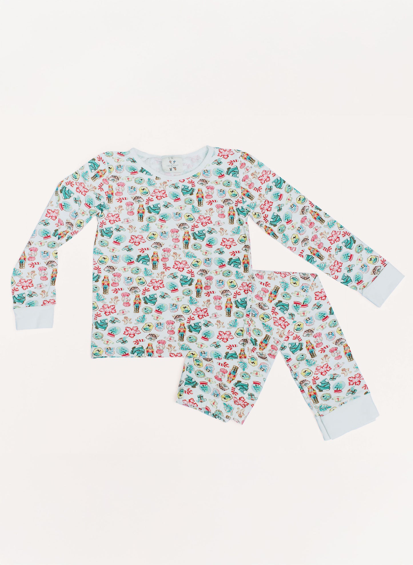 The Two Piece Pajamas - Santa's Cookies