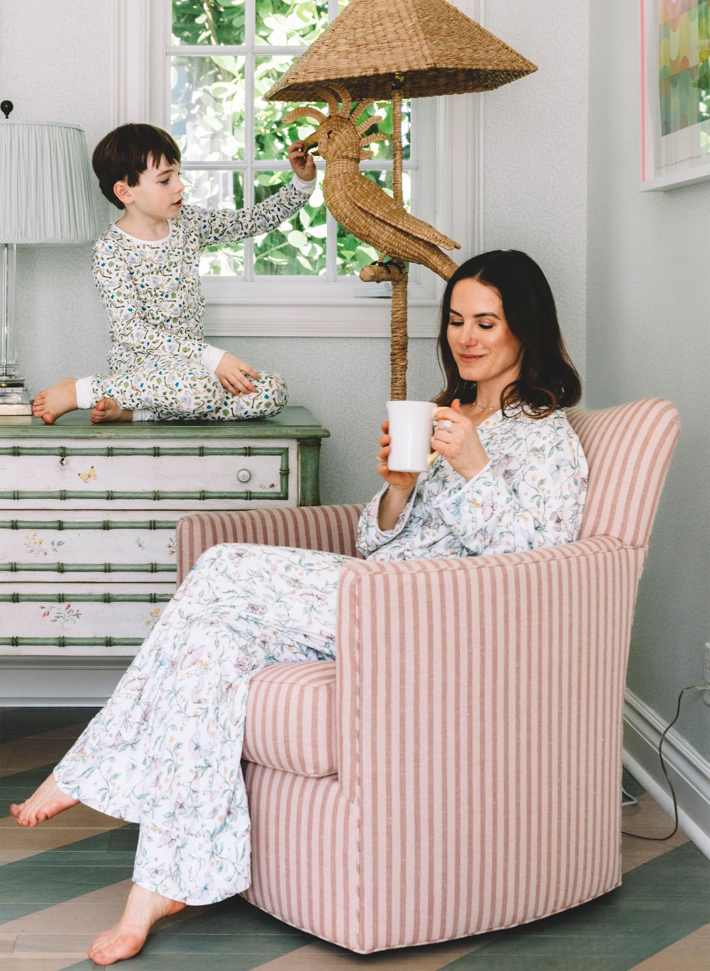 Two Piece Pajamas - Happy Monkey