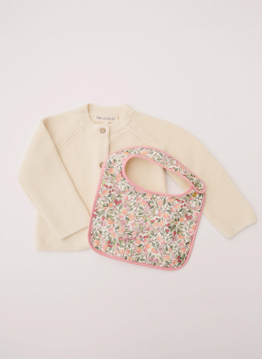 Bib and Cardigan Gift Set
