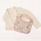 Baby Bib and Cardigan Gift Set