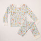 The Two Piece Pajamas - Up Up & Away