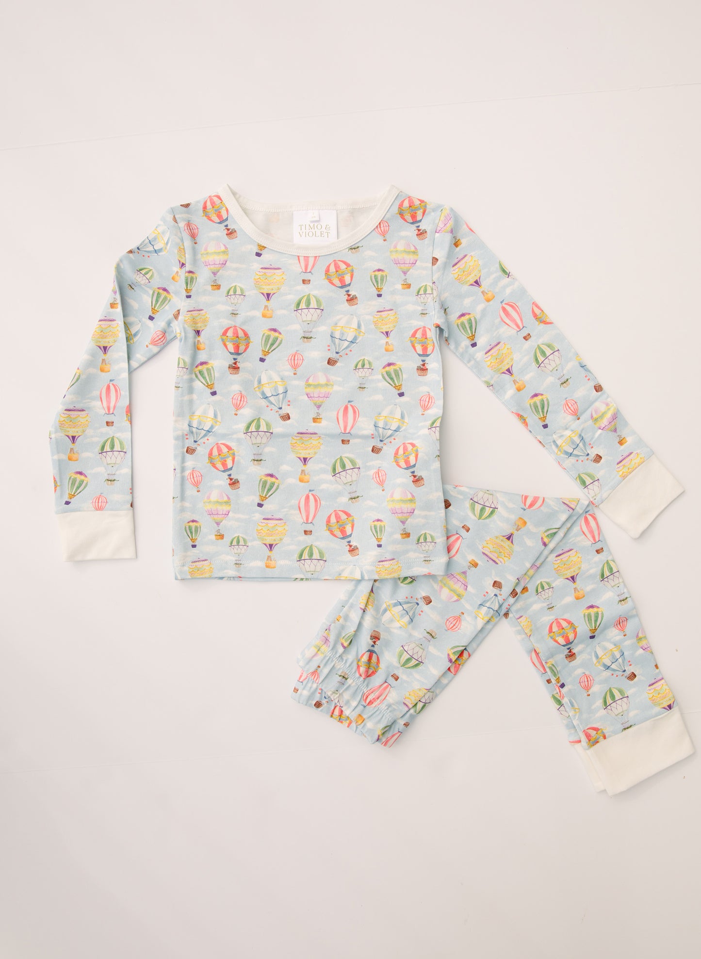 The Two Piece Pajamas - Up Up & Away