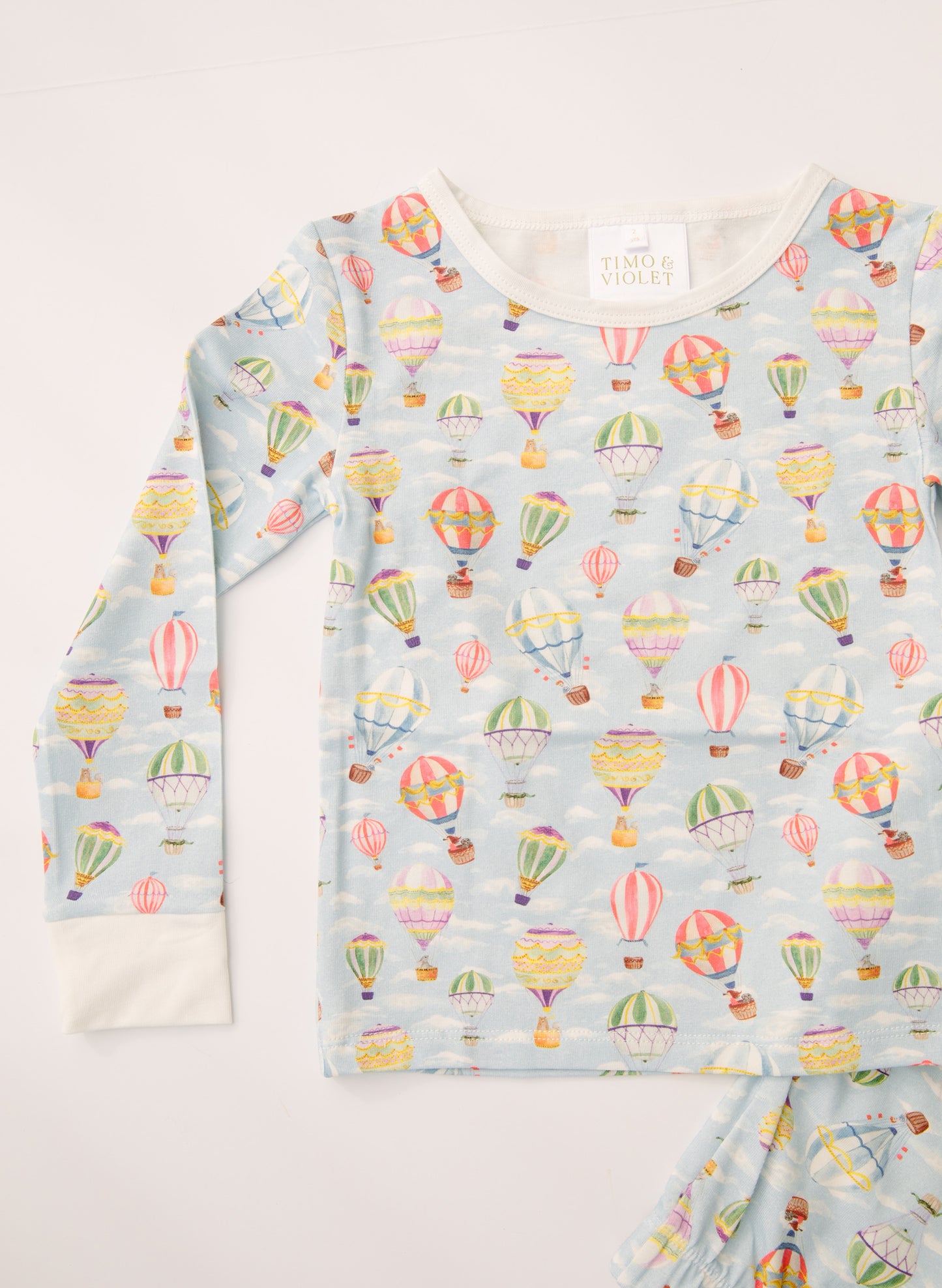 The Two Piece Pajamas - Up Up & Away