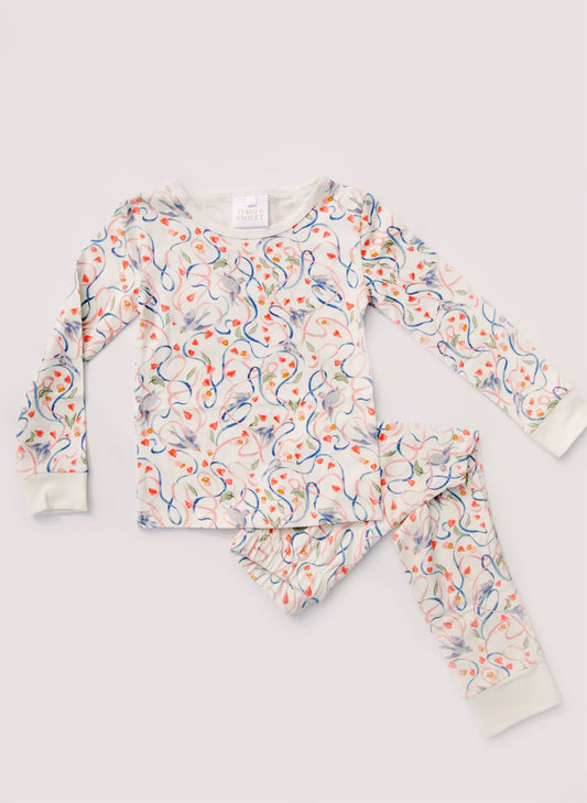 Two Piece Pajamas - Songbird