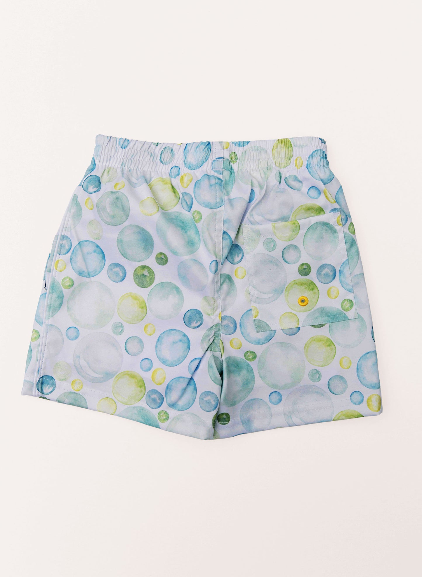 Boys Swim Short - Seafoam Bubbles