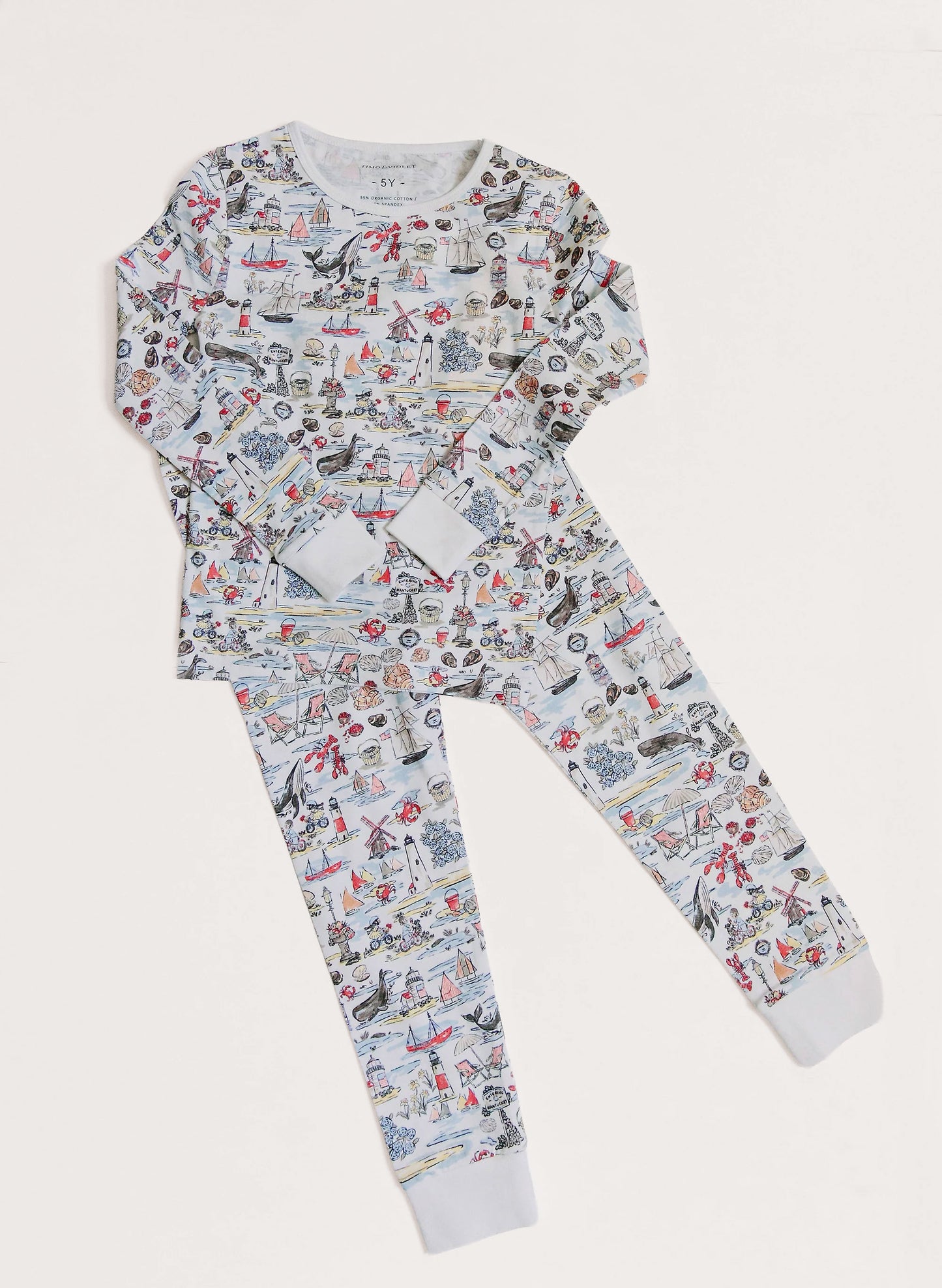 Children's Two Piece Organic Pajamas - Voyager's Lens