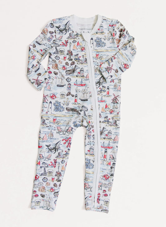 Baby Zippered One-Piece - Voyager's Lens