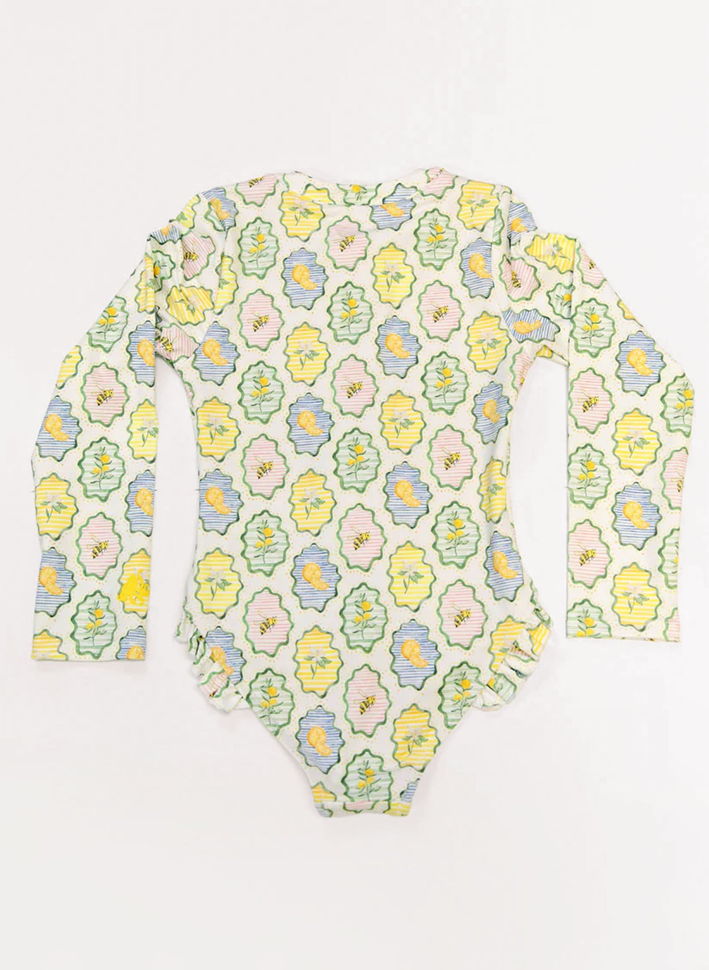 Girl's Rashguard Swimsuit - Nature's Windows