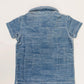 Dax French Terry Polo - Sailor Navy Stripe